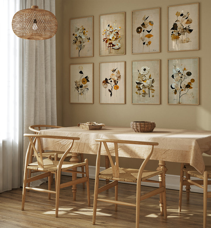 SEPIA GARDEN , GALLERY WALLS & SETS