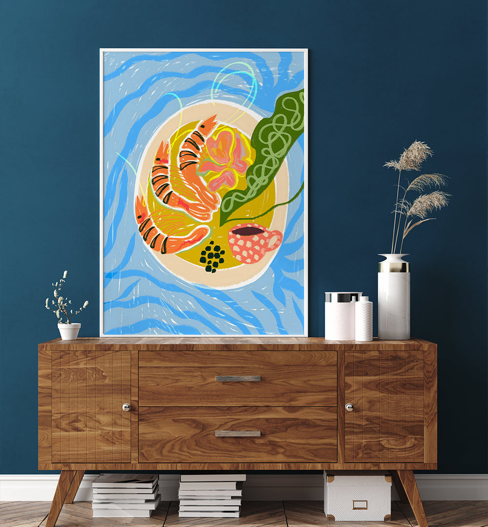 TIGER PRAWNS , BAR & CAFE ART