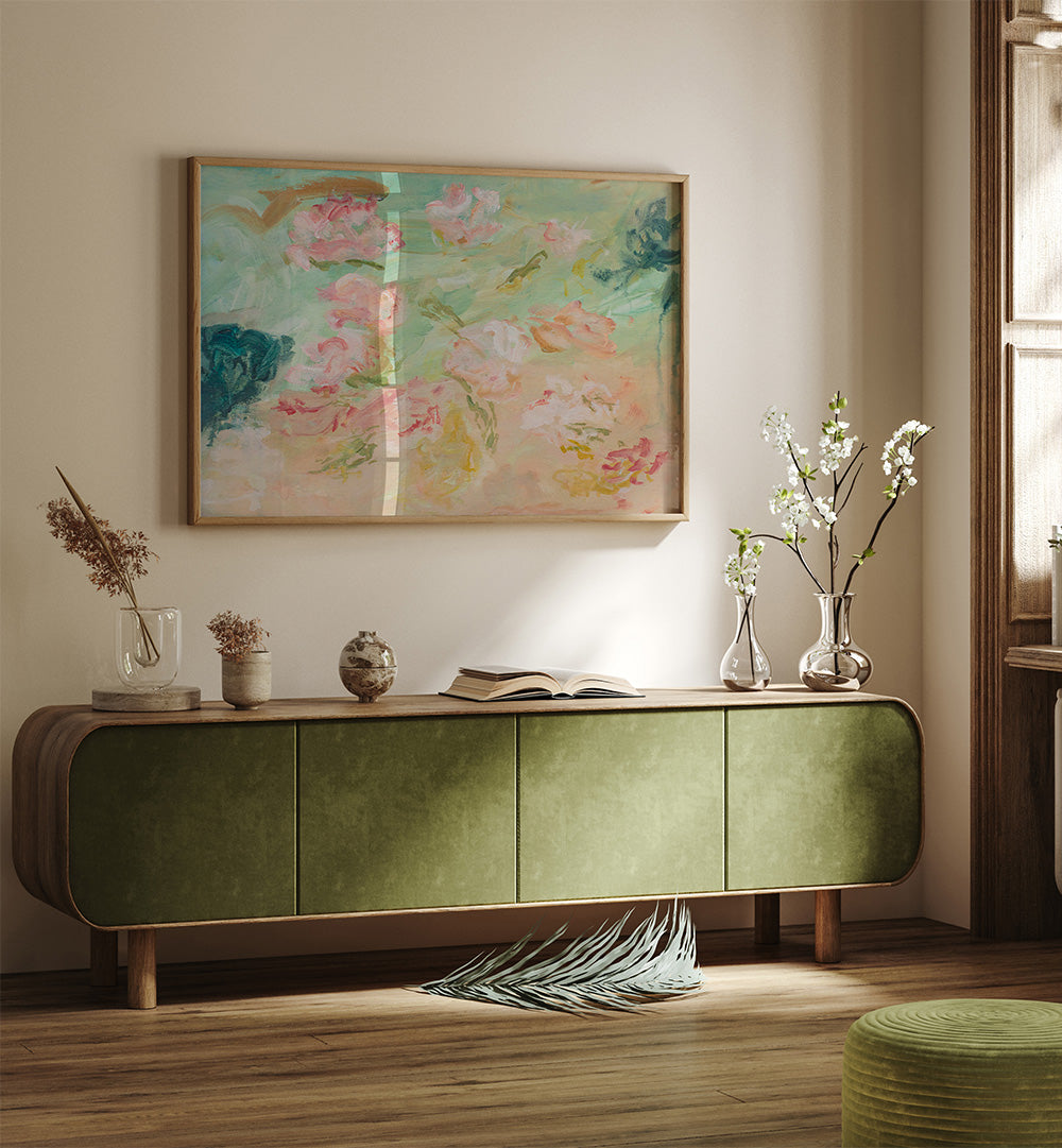 FIRST SPRING , ABSTRACT PAINTINGS