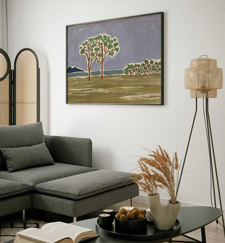 A TRANQUIL LAKE , LANDSCAPE PAINTINGS