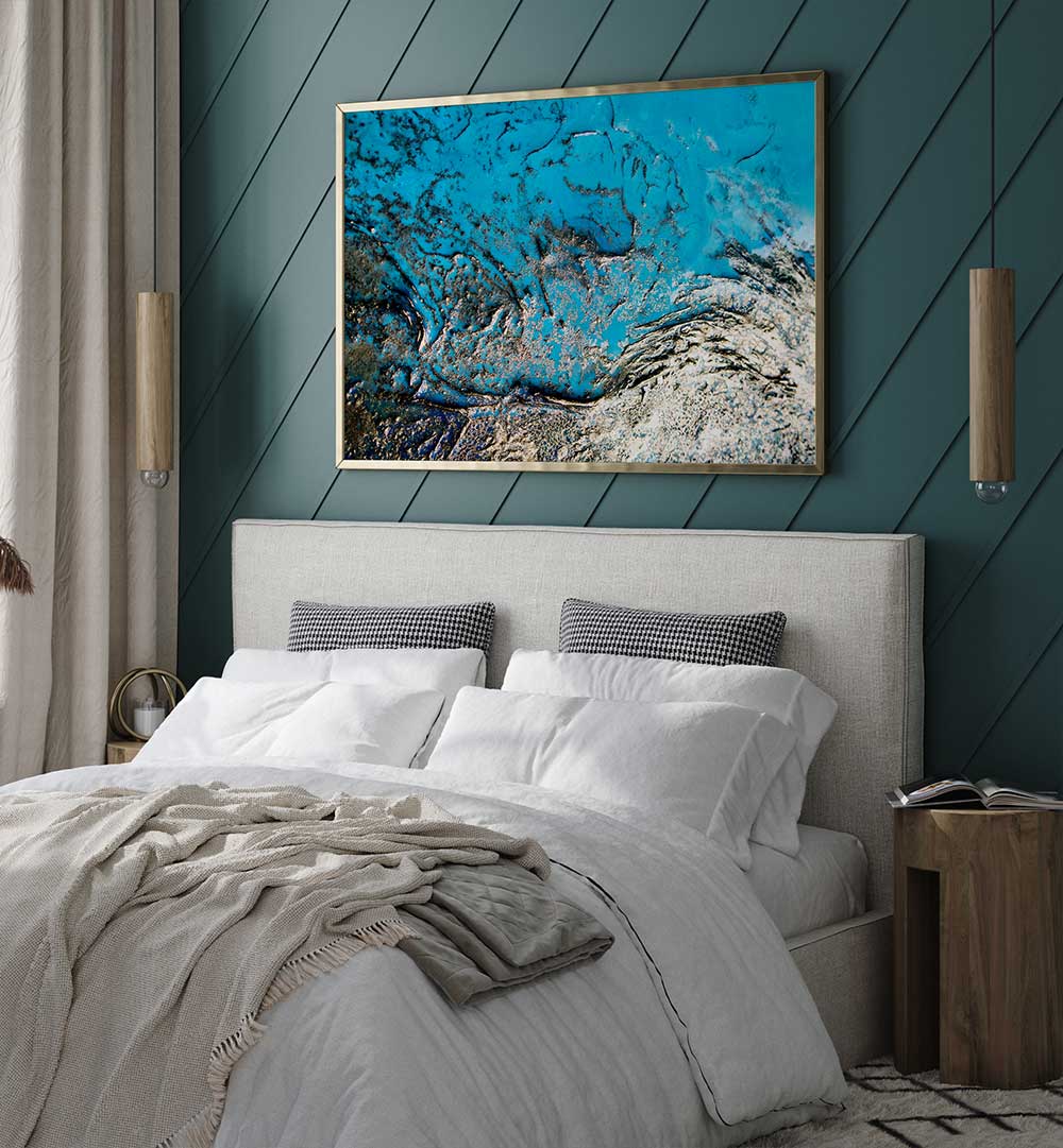 Vibrant SEA AND SKY, ABSTRACT PAINTINGS enhance your space with captivating colors and emotional depth.