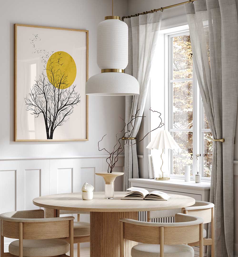 ABOVE THE TREES , LANDSCAPE PAINTINGS