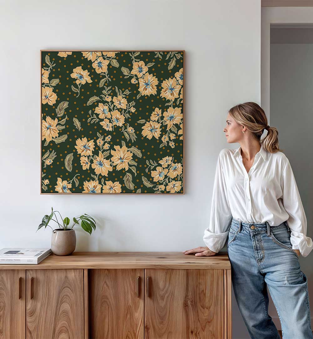 Floral Heritage VI, Pattern Art Prints enhance your space with vibrant floral designs and modern motifs.