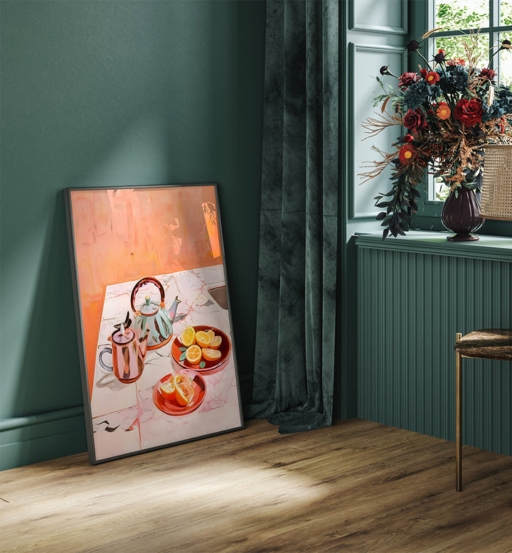TEA & ORANGES AT FOUR , KITCHEN POSTERS
