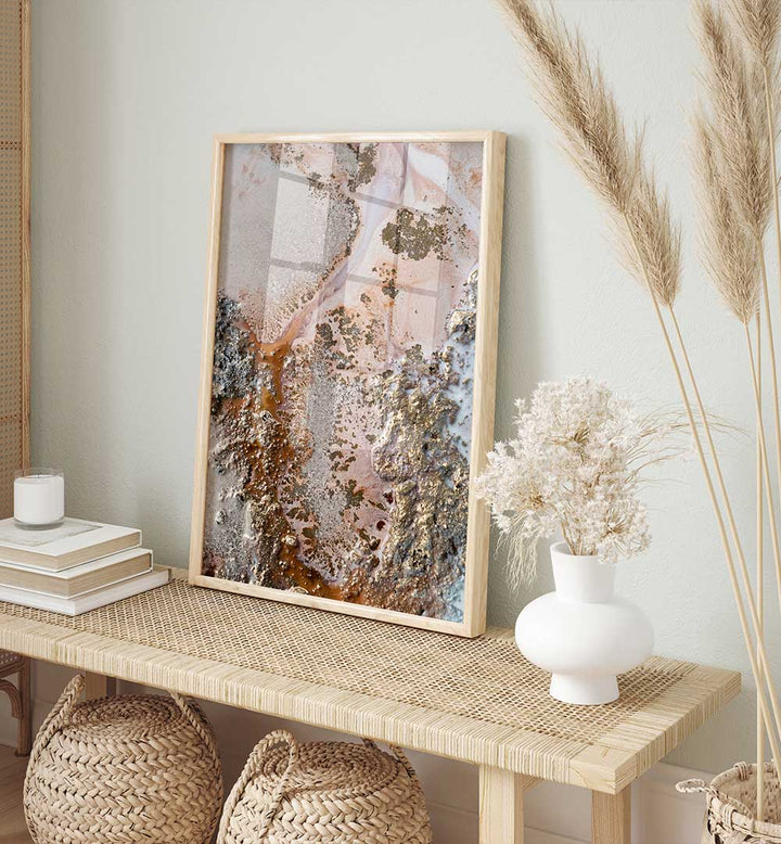 Elevate your space with CONNECTION, ABSTRACT PAINTINGS, showcasing vibrant colors and unique artistic flair.