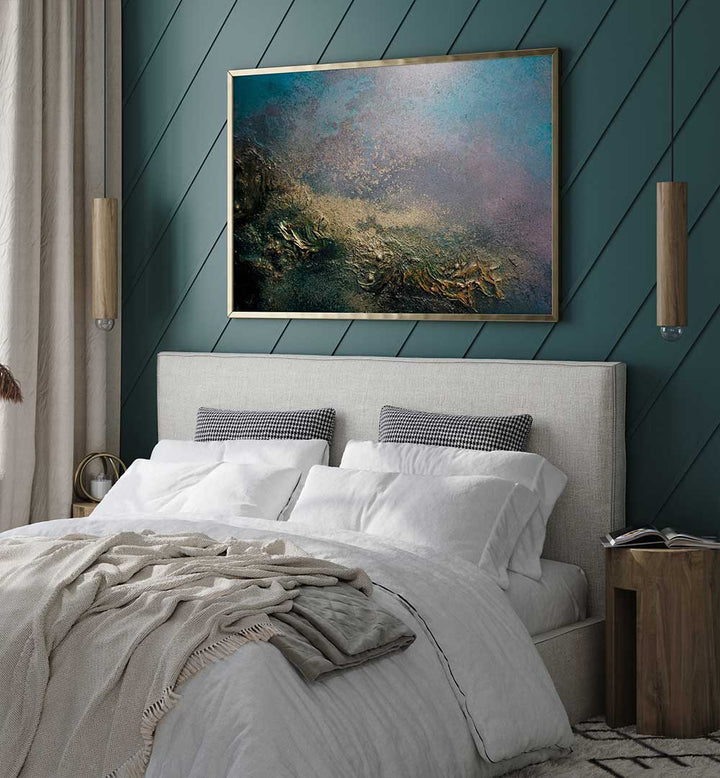 Elevate your space with SUNSET SYMPHONY, ABSTRACT PAINTINGS, showcasing vibrant colors and intricate designs.