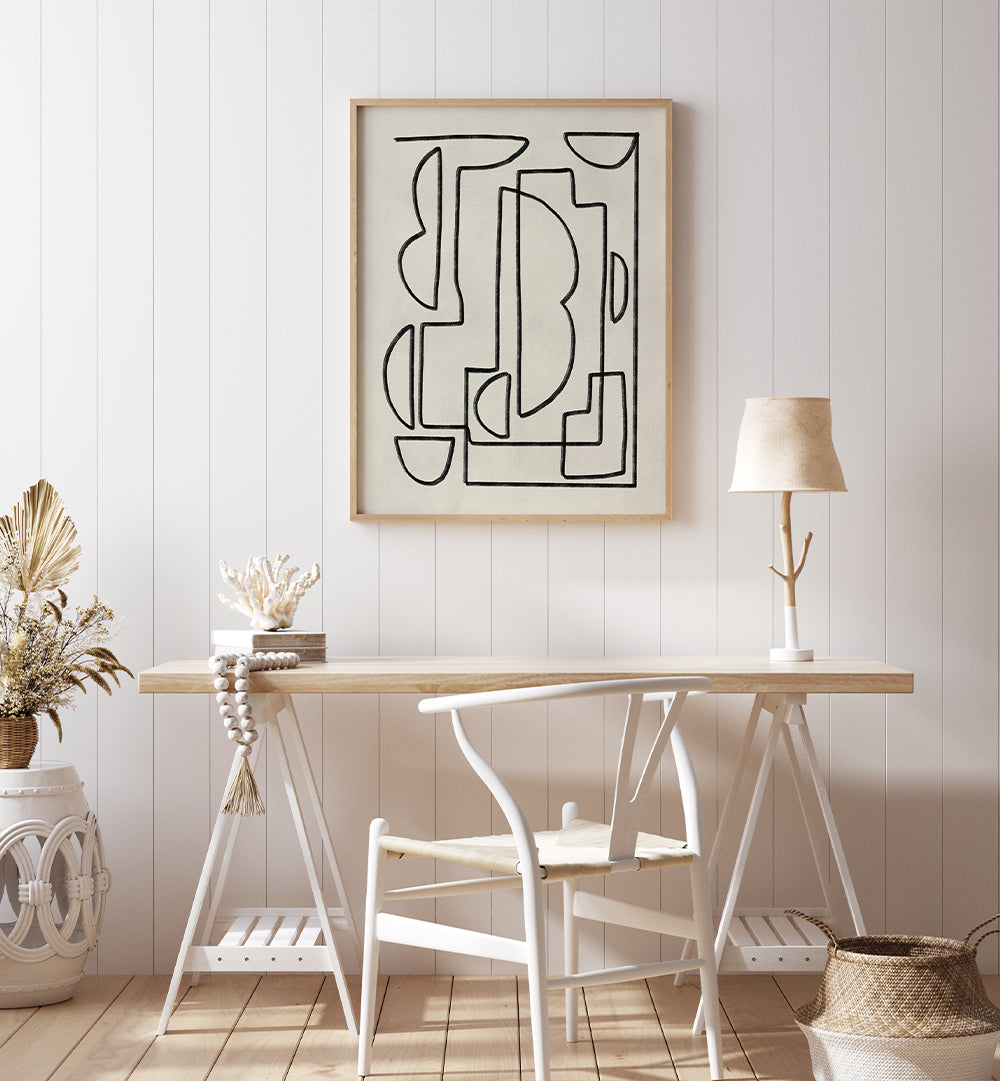 ABSTRACT LINE ART SKETCH , LINE ART PAINTINGS