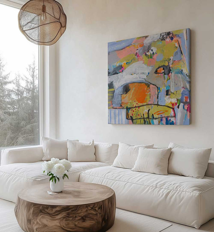 COMING HOME , ABSTRACT PAINTINGS