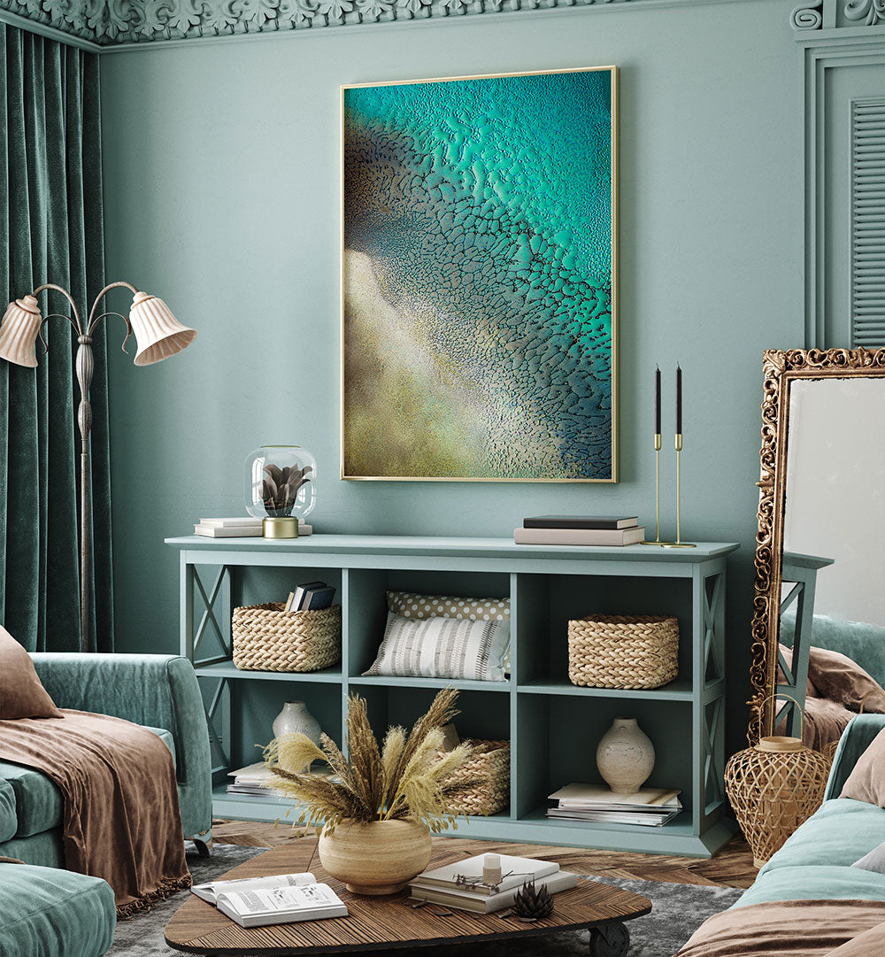 Transform your space with EARTHBOUND, ABSTRACT PAINTINGS featuring vibrant colors and serene designs.
