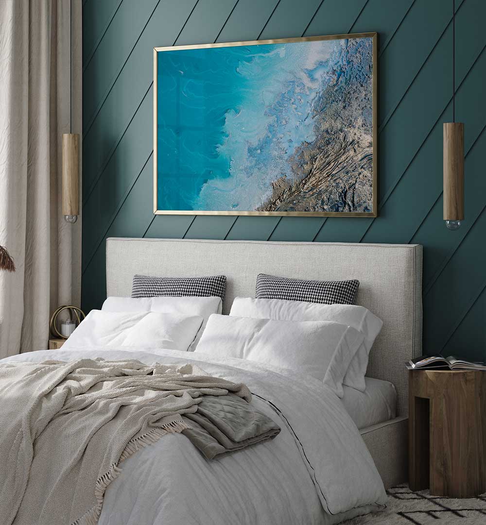 Transform your space with OCEAN CALM, ABSTRACT PAINTINGS, featuring soothing hues and elegant designs.