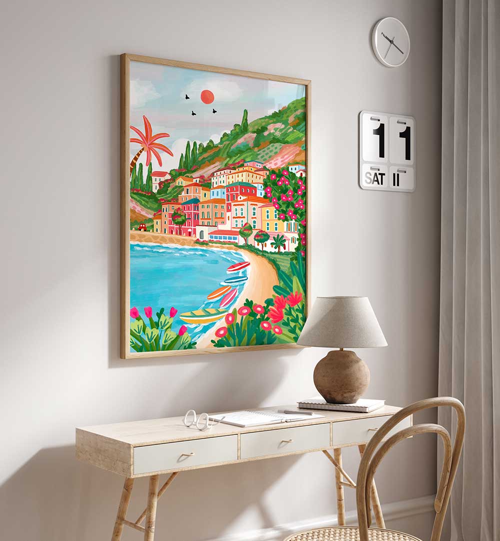 LAKE COMO , TRAVEL POSTERS