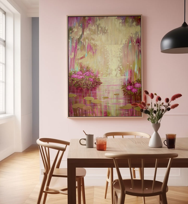 Transform your space with BLOOMING WATERFALL, LANDSCAPE PAINTINGS, showcasing vibrant colors and tranquil nature scenes.