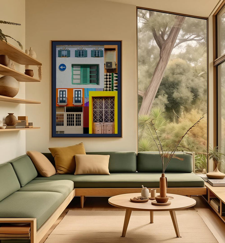 Bright and colorful ARCH LEGO, WALL ART PRINTS enhance modern decor, inspiring creativity and architectural design.