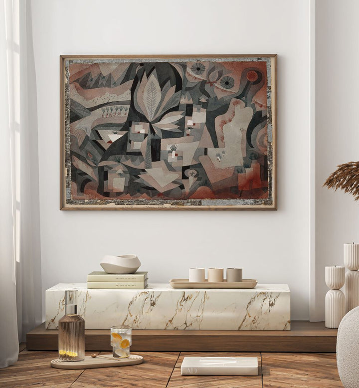 DRY COOLER GARDEN (1921) , VINTAGE PAINTINGS