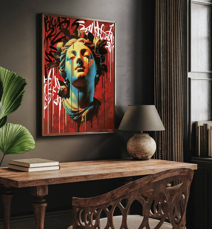 Stunning VANDAL ARIADNA, ALTERED ART PRINTS showcasing vibrant artistry and creative expression by Dikhotomy.