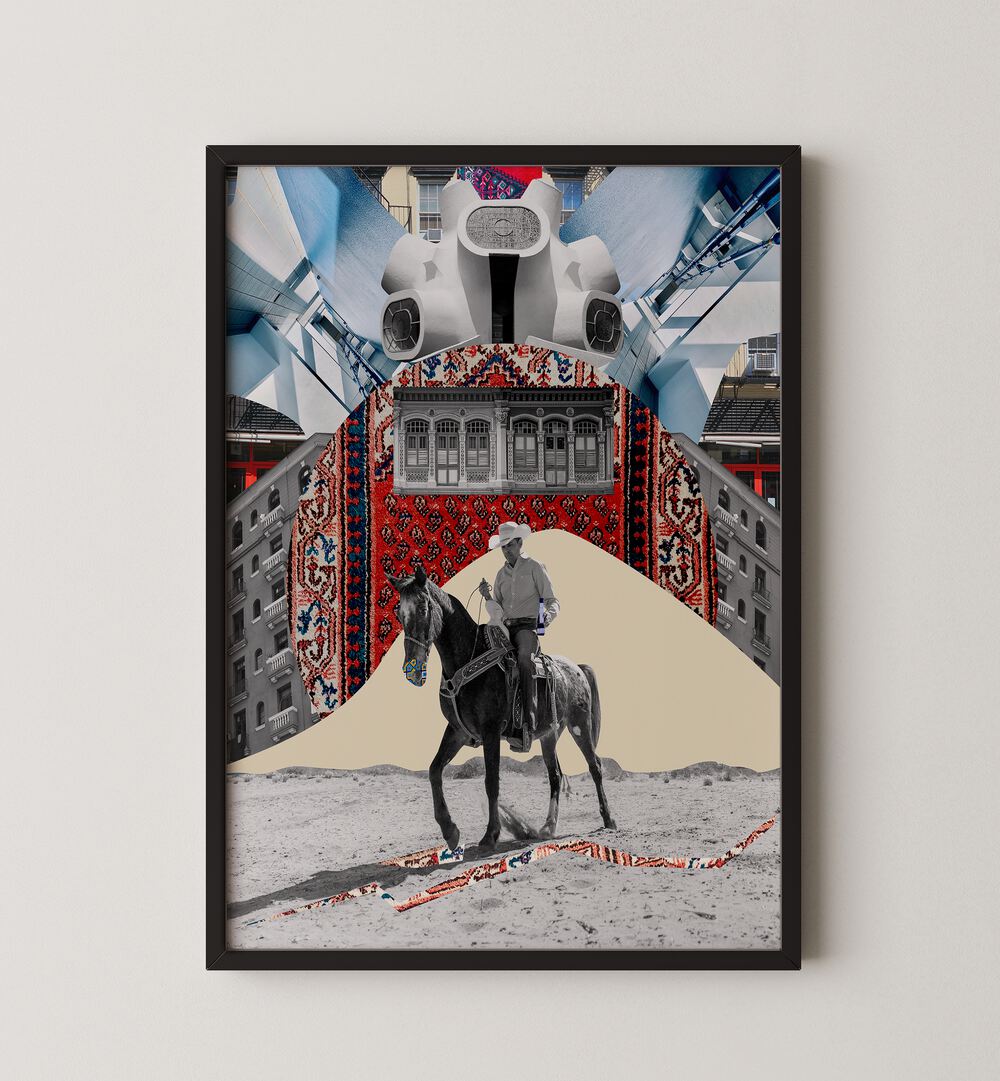 Transform your space with the COLLAGE GALLERY WALL, GALLERY WALLS set featuring vibrant, eclectic designs.