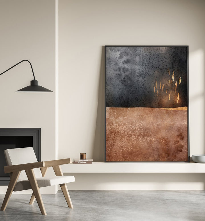 Elevate your space with AUTUMN RAIN II, ABSTRACT PAINTINGS, a vibrant acrylic artwork perfect for modern décor.