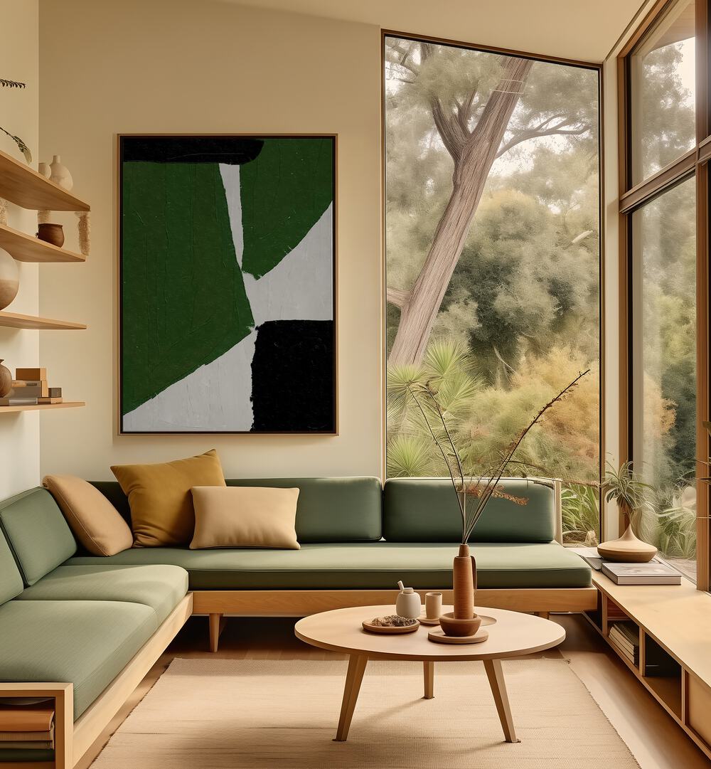 Stylish MODERN OIL PAINTING, ABSTRACT PAINTINGS from Miuus Studio enhances contemporary living spaces.