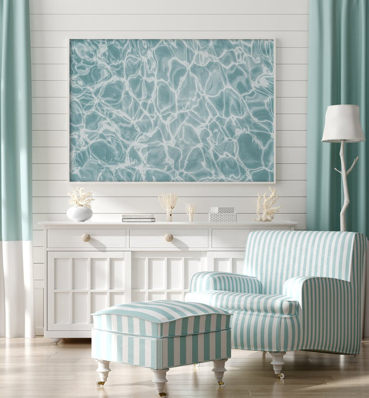 Refreshing ABSTRACT WATER, BEACH PAINTINGS artwork adds a tranquil vibe to your coastal-inspired home decor.