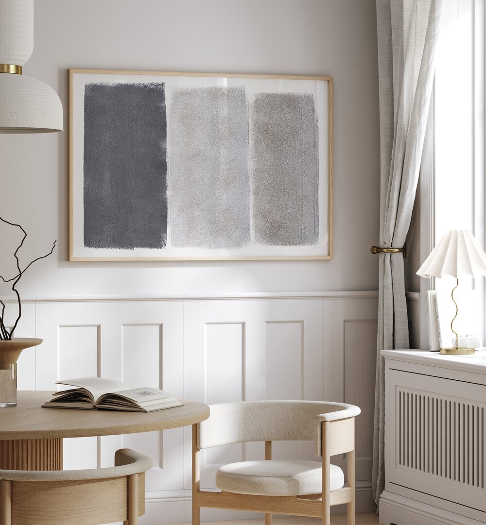 Transform your space with ABSTRAT COLORFIELDS GREYSCALE, stunning abstract paintings showcasing dynamic textures.