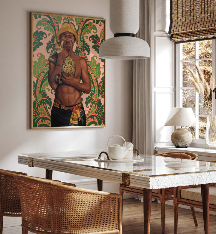 Vibrant MOOSA African Art Paintings enhance your space, showcasing rich cultural heritage and artistic expression.