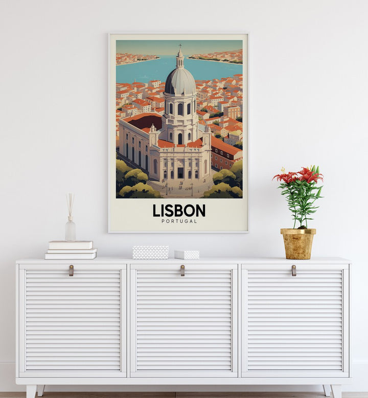 LISBON - PORTUGAL , TRAVEL POSTERS