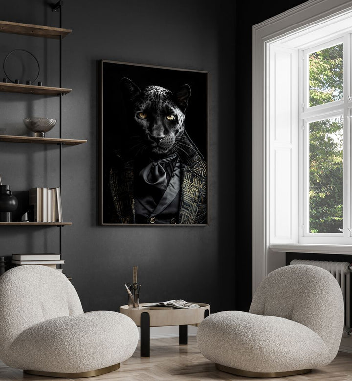 WILD SUITS - BLACK PANTHER , ANIMAL PAINTINGS