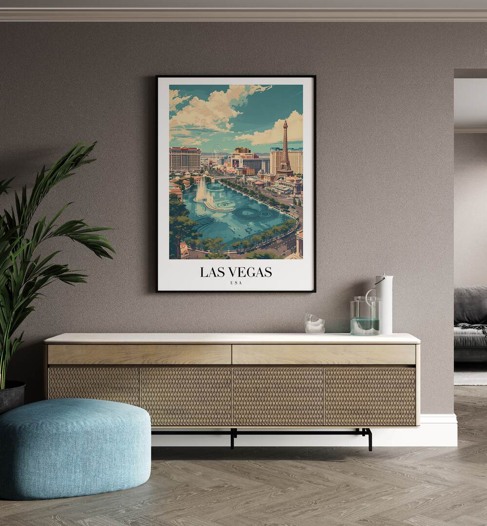 VEGAS , TRAVEL POSTERS