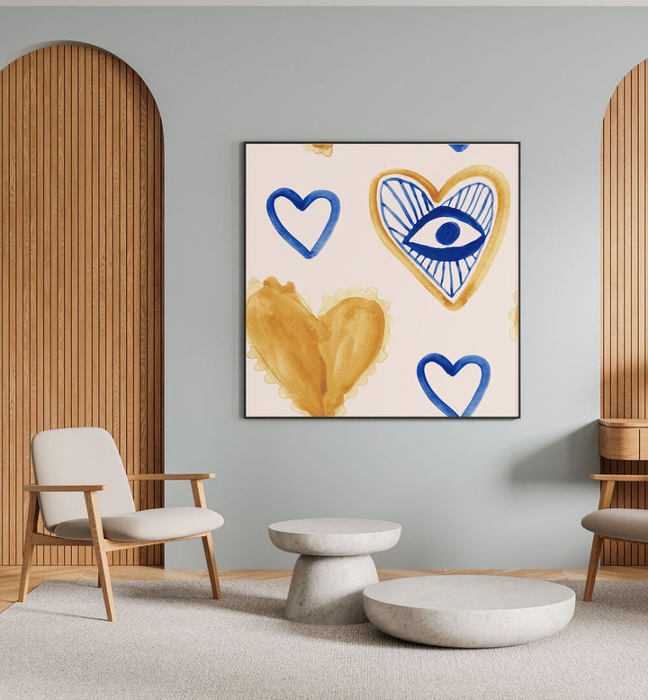 Transform your space with the WATERCOLOUR TILE, SURREAL ART PRINTS, adding artistic flair to any interior setting.