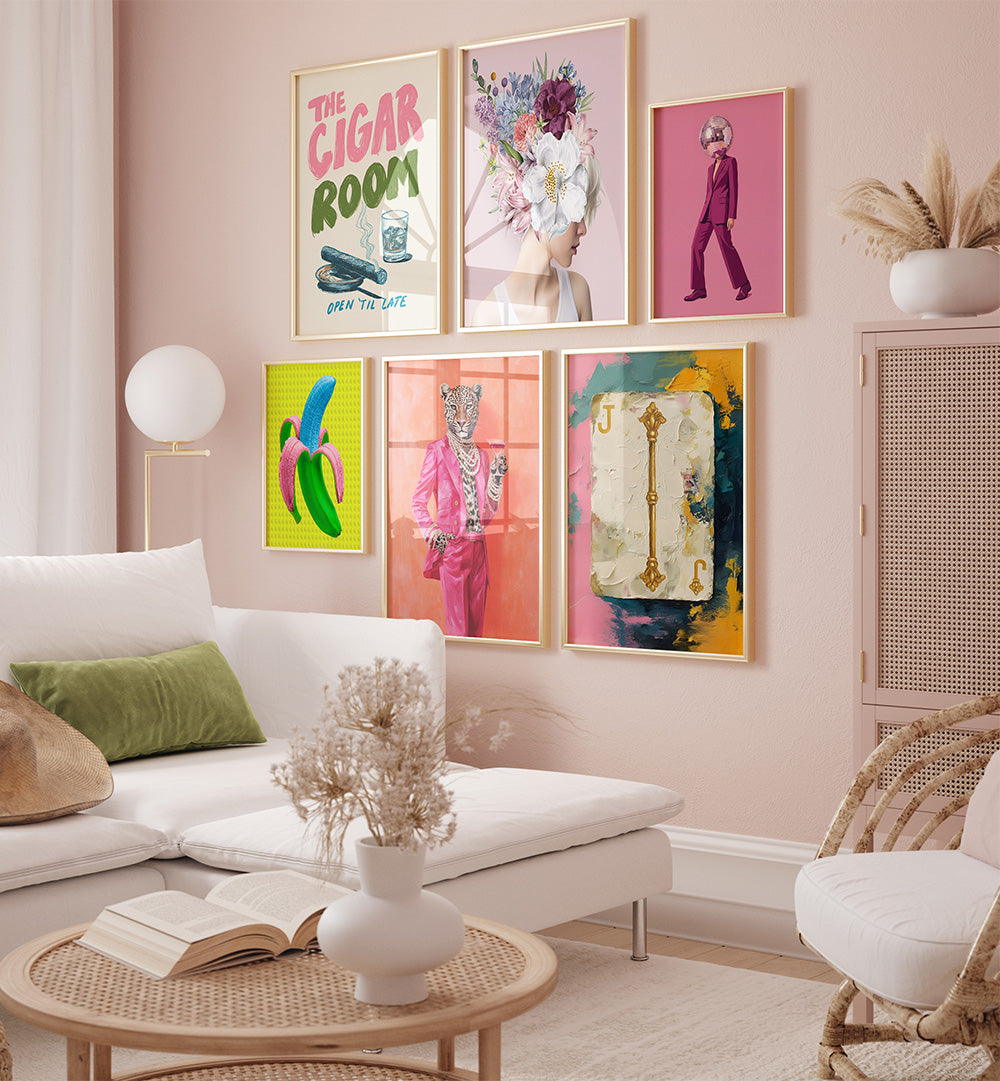 POP PARADE  GALLERY WALL , GALLERY WALLS & SETS