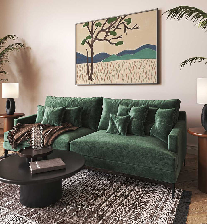 JAPANESE STYLE LANDSCAPE II , LANDSCAPE PAINTINGS