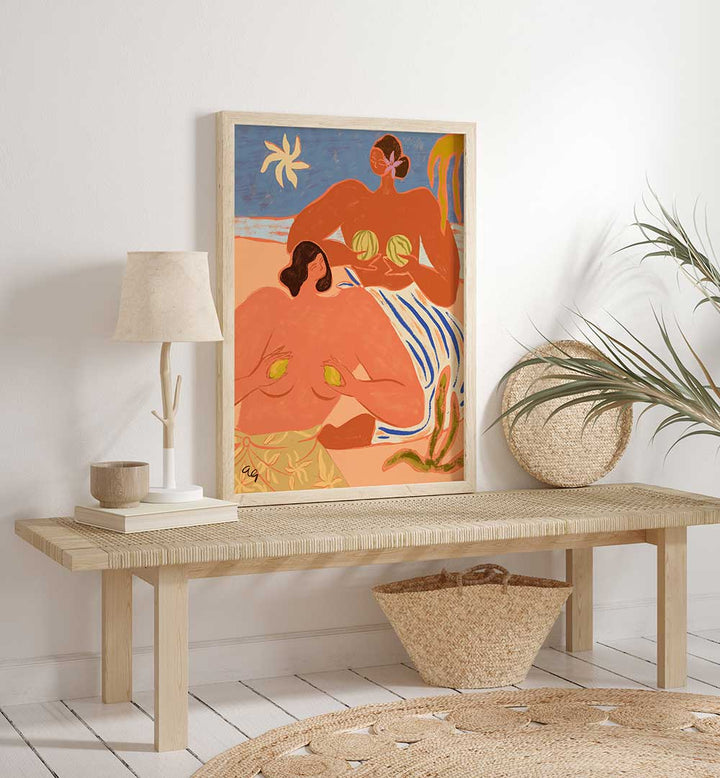 LEMON AND MELO , PORTRAITS & FIGURATIVE ILLUSTRATIONS
