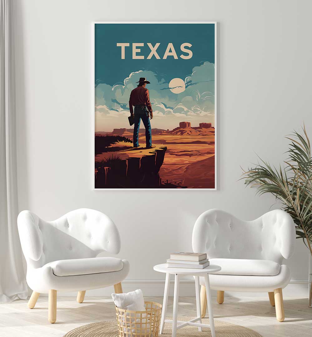 TEXAS , COWBOY & MODERN AMERICANA PAINTINGS