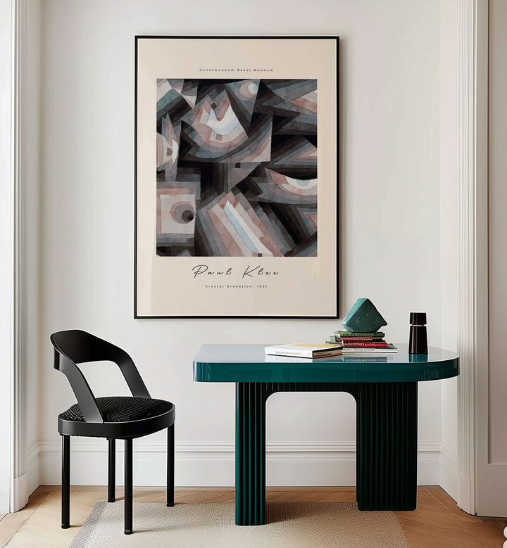 CRYSTAL GRADATION - 1921 I , VINTAGE PAINTINGS