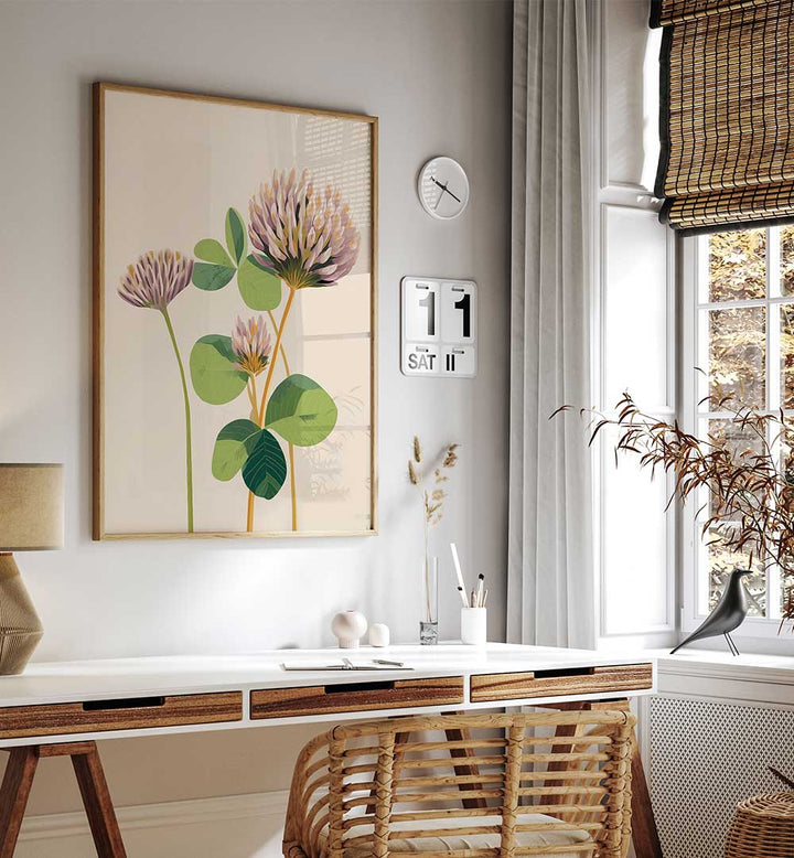 SOFT FIELD BOTANICALS , FLORAL FLOWER PAINTINGS