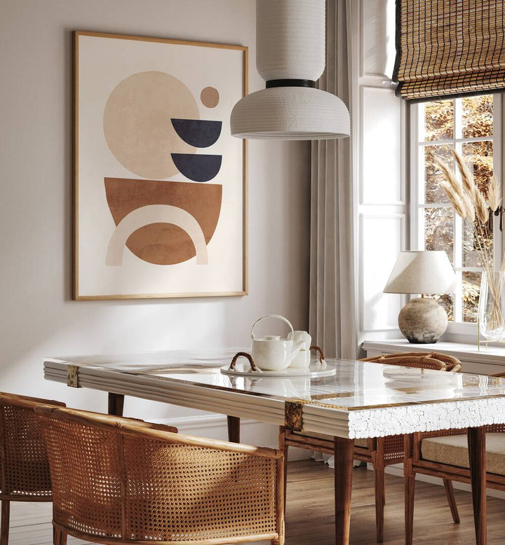 Transform your space with ABSTRACT MINIMAL SHAPES, GEOMETRIC ART PRINTS, showcasing contemporary artistic design.