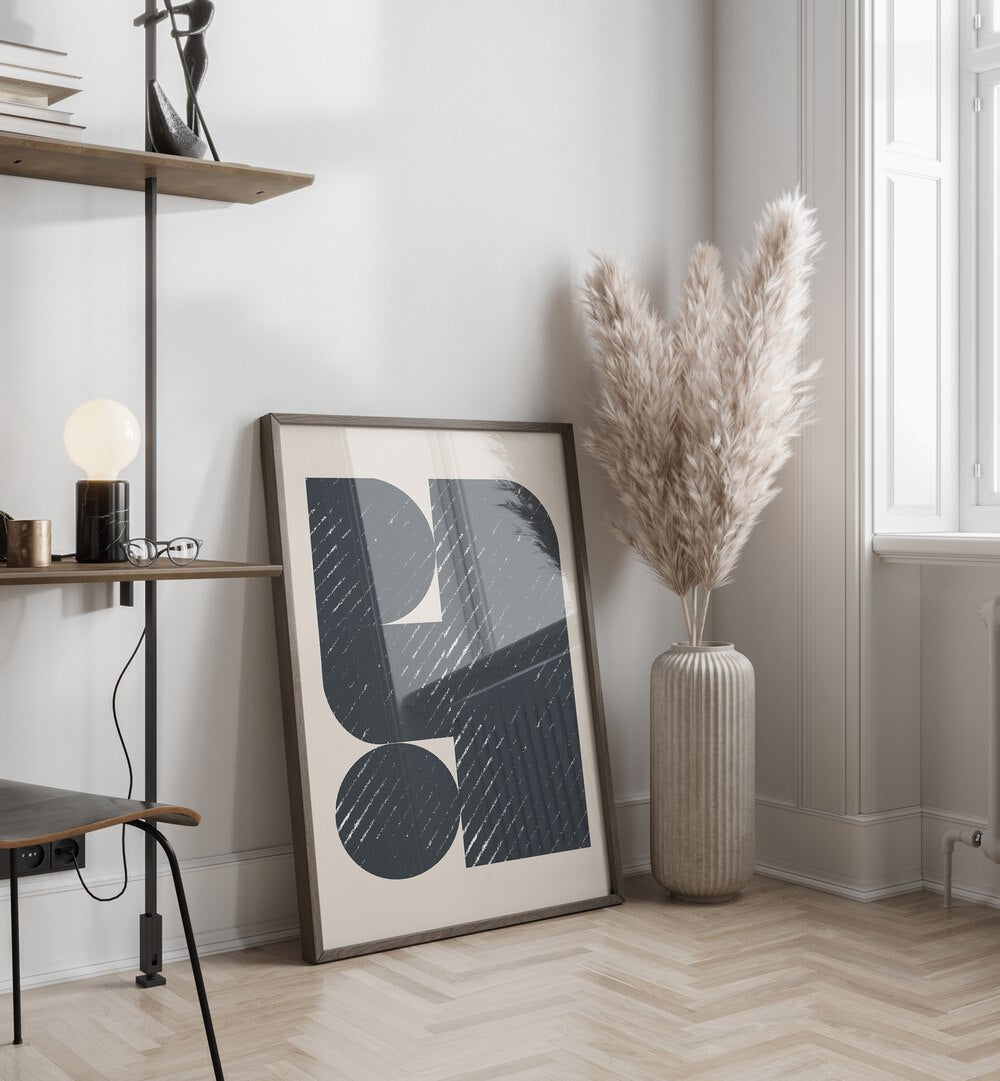 Stylish GEOMETRIC MODERN III art print by The Miuus Studio enhances contemporary spaces with elegance. GEOMETRIC ART PRINTS.