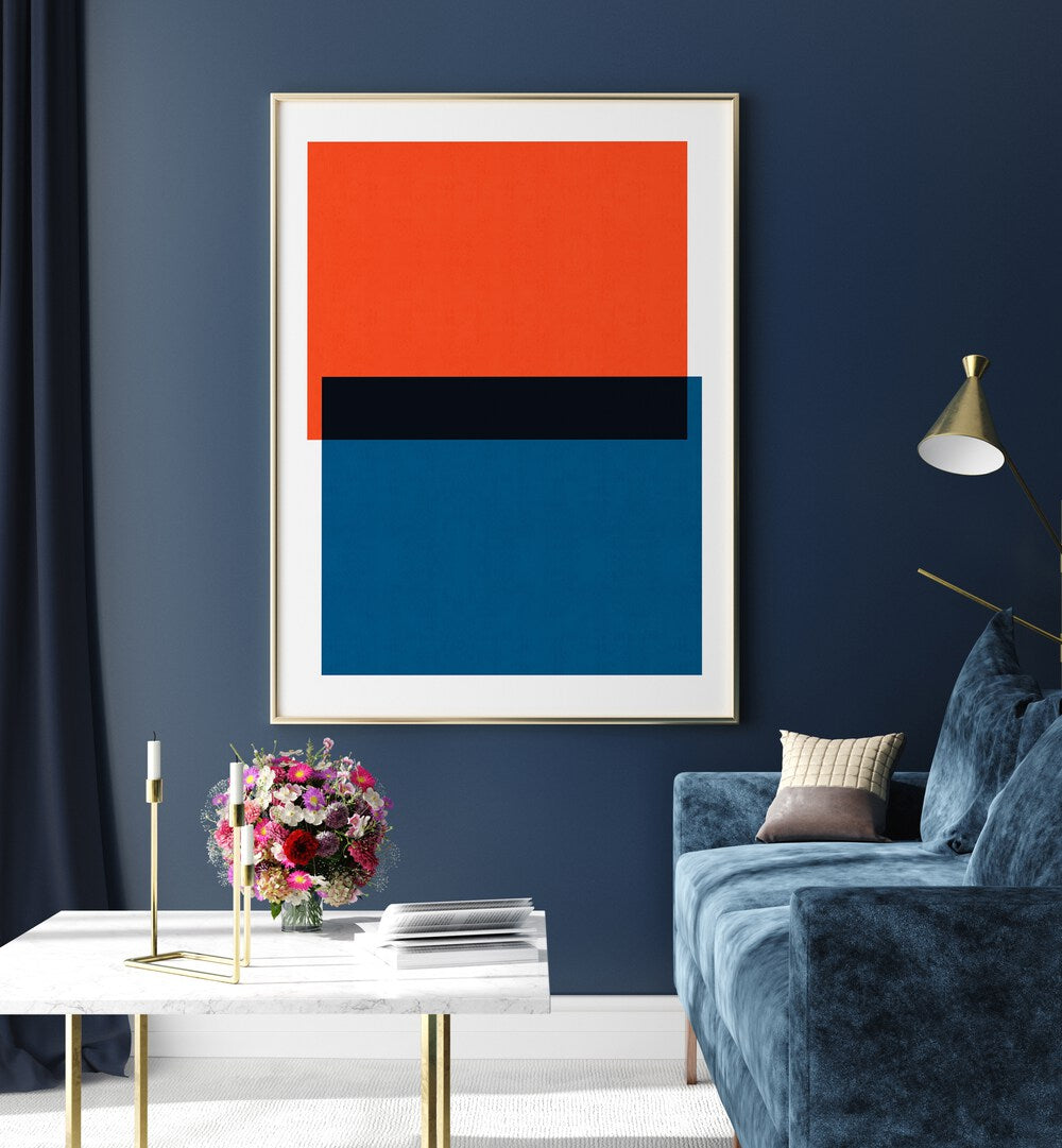 Vibrant COLORFUL OVERLAY VIII, GEOMETRIC ART PRINTS enhance any space with bold colors and modern design elegance.