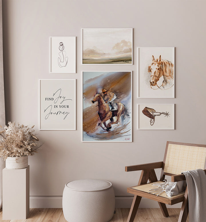 HORSE GALLERY WALL , GALLERY WALLS & SETS