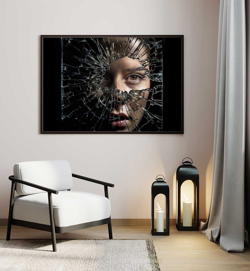 BROKEN FACE  , PHOTOGRAPHY PRINTS