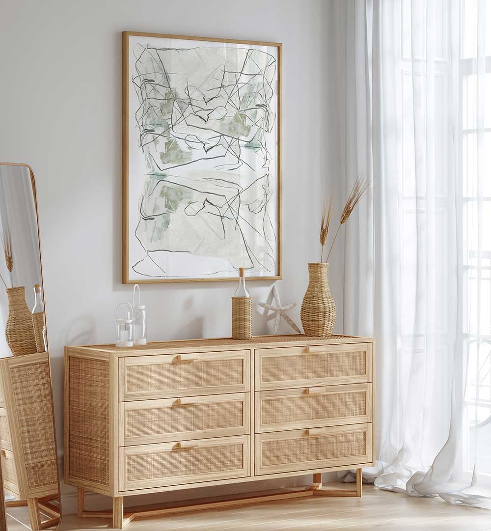 Neutral Abstract Shapes V, abstract paintings elegantly enhance your space with their sophisticated design and harmonious tones.