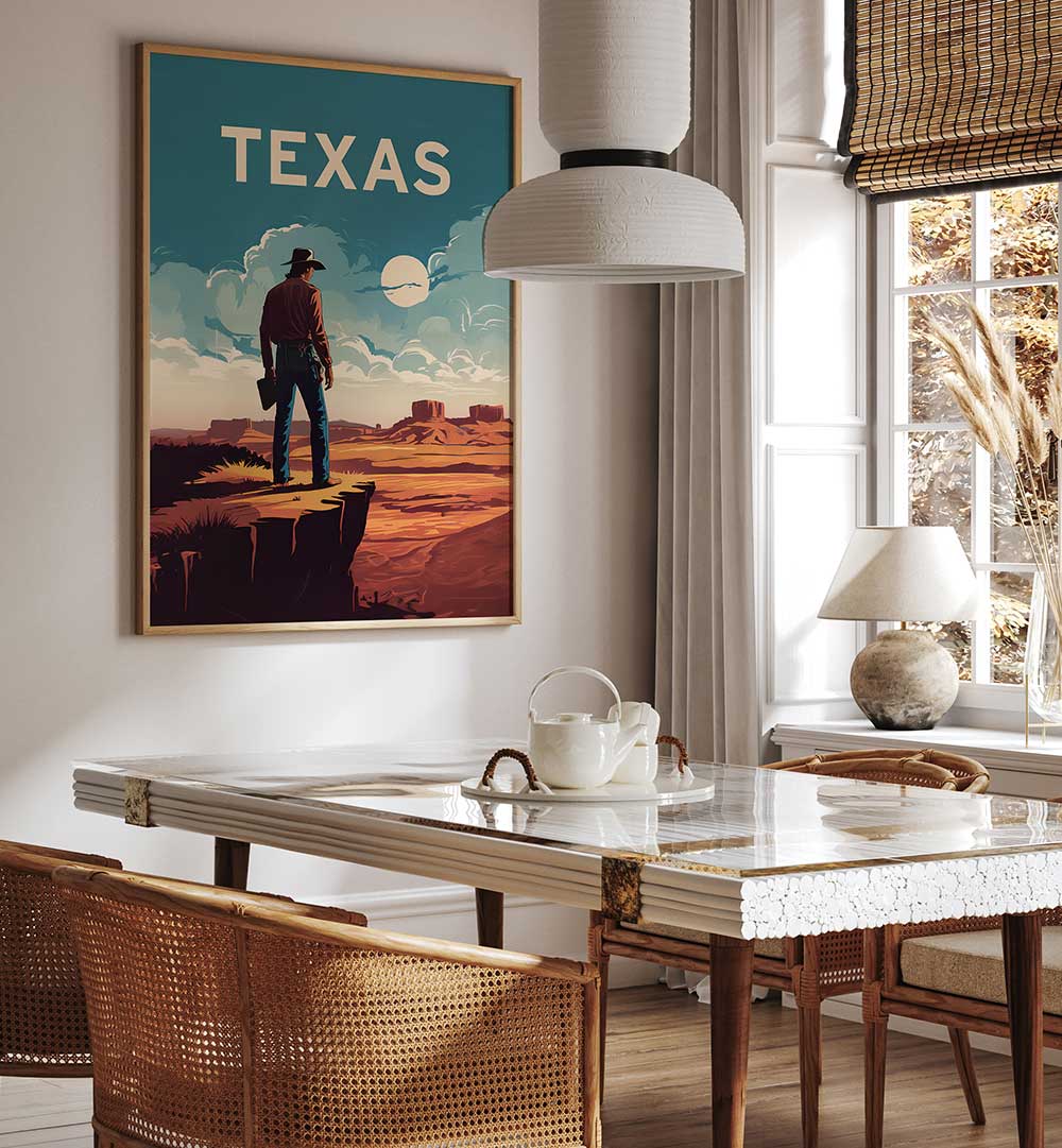 TEXAS , COWBOY & MODERN AMERICANA PAINTINGS