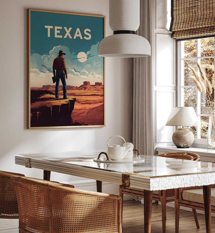TEXAS , COWBOY & MODERN AMERICANA PAINTINGS