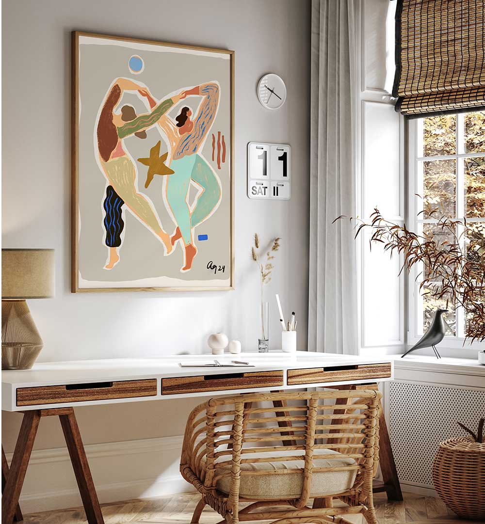 INFINITY DANCE , PORTRAITS & FIGURATIVE ILLUSTRATIONS