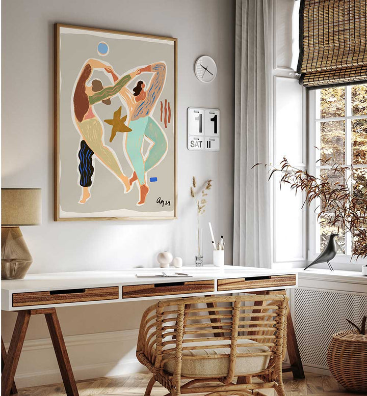 INFINITY DANCE , PORTRAITS & FIGURATIVE ILLUSTRATIONS