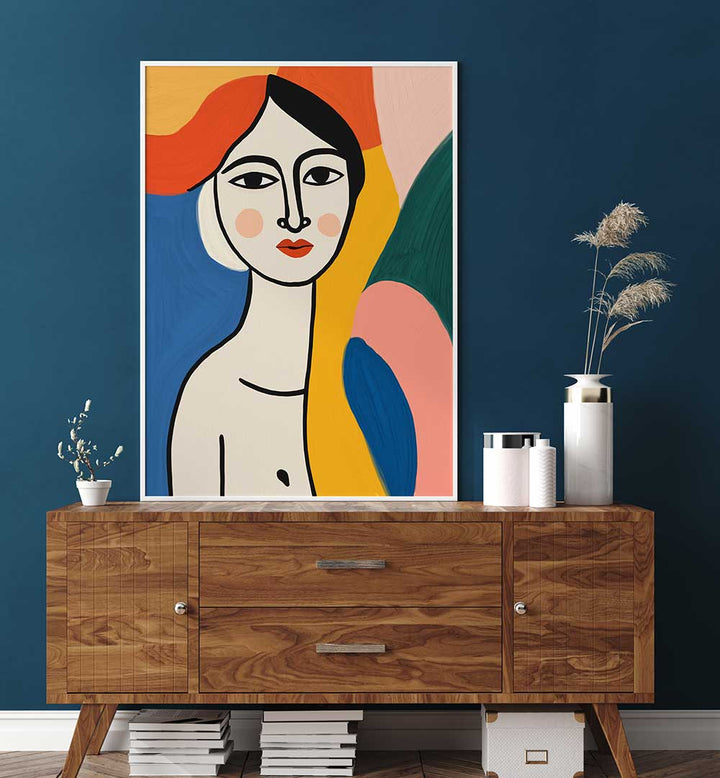 PORTRAIT OF A INDIAN LADY , PORTRAITS & FIGURATIVE ILLUSTRATIONS