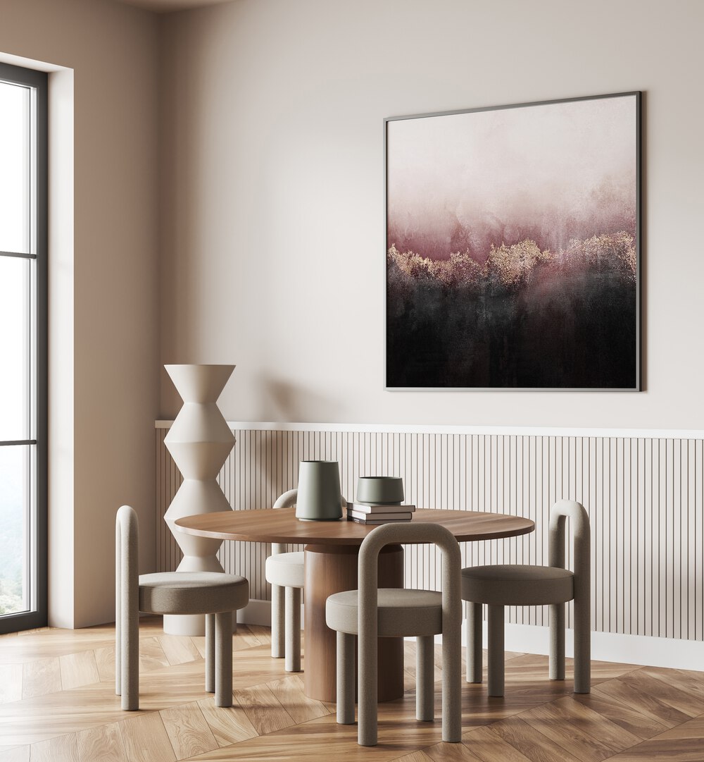 Elevate your space with PINK SKY III, ABSTRACT PAINTINGS, a stunning blend of elegance and contemporary decor.