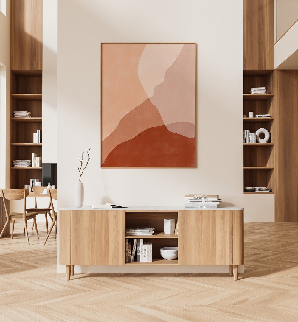 Stunning EMBER CONTOURS, ABSTRACT PAINTINGS by Elena Ristova, perfect for transforming your living space.