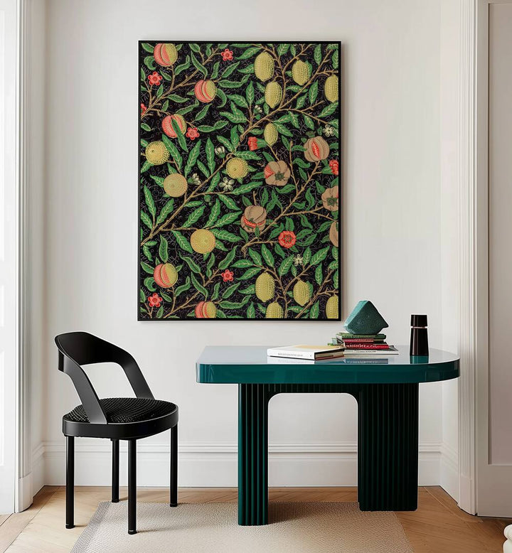 FRUIT PATTERN (1862) , WILLIAM MORRIS PAINTINGS , ARTWORKS BY WILLIAM MORRIS