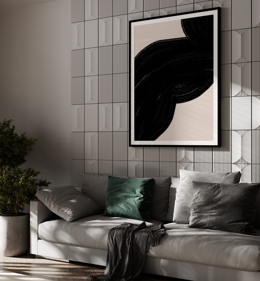 Elevate your decor with SIMPLE ARTWORK, ABSTRACT PAINTINGS that blend elegance and modern artistry seamlessly.